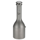 Rubbermaid Infinity Traditional Smoking Receptacle, 4.1 Gal, 39" High, Antique Pewter - RCP9W33APE