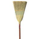 Rubbermaid Warehouse Corn-Fill Broom, 38-In Handle, Blue - RCP6383