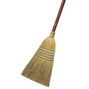 Rubbermaid Warehouse Corn-Fill Broom, 38-In Handle, Blue - RCP6383