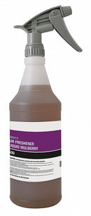 Tough Guy Surface and Air Deodorants, Spray Bottle, 32 oz, Liquid, Mulberry - 18E912