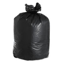 Boardwalk Low Density Repro Can Liners, 60 Gal, 2 Mil, 38" X 58", Black, 100/Carton - BWK526