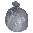Heritage Linear Low-Density Can Liners, 45 Gal, 1.7 Mil, 39" X 46", Silver, 50/Carton - HERH7846WS