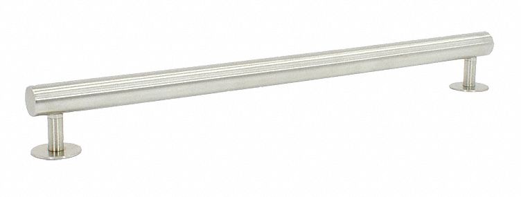 WingIts Length 24", Contemporary, Stainless Steel, Grab Bar, Silver - WGB5MESN24
