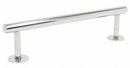 WingIts 12"L Polished Chrome Stainless Steel Towel Bar, Modern Elegance Collection - WMETBPS12