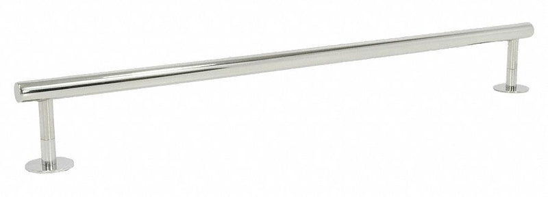 WingIts 24"L Polished Chrome Stainless Steel Towel Bar, Modern Elegance Collection - WMETBPS24