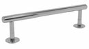 WingIts 12"L Satin Nickel Stainless Steel Towel Bar, Modern Elegance Collection - WMETBSN12
