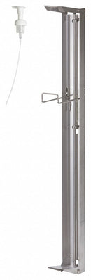 Best Sanitizers EZ Step Hygiene Series, 1,250 mL, Foot Operated, Liquid, Wall, Stainless Steel - MD10110