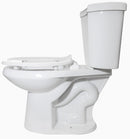 Centoco Elongated, Lift Toilet Seat Type, Open Front Type, Includes Cover No, White, Slow Close Hinge - GRPHL500-001