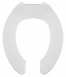 Centoco Round, Lift Toilet Seat Type, Open Front Type, Includes Cover No, White, Slow Close Hinge - GRPHL300-001