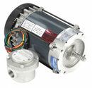 Marathon Motors 1/3 HP Hazardous Location Motor,Capacitor-Start,1725 Nameplate RPM,115/208-230 Voltage,Frame 56C - 056C17G5320