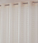 Hookless Shower Curtain, 71" Width, Polyester, Beige, Hookless - HBH43LIT05