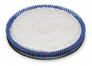 Tough Guy 19 in Round Carpet Cleaning Rotary Brush for 19" or 20" Machine Size, Blue - 1MEE2