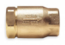 Apollo Check Valve, 1 1/4 in, Single, Inline Ball Cone, Bronze, FNPT x FNPT - 6110601