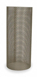 Top Brand 4-1/4" Stainless Steel Filter Screen with 29.73 sq. in. Screen Area, Silver - 5580410