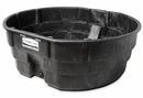 Rubbermaid Stock Tank, Black, 25 inH x 63 1/4 inL x 69 inW, 1EA - FG424700BLA