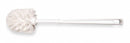 Tough Guy 15 inL Plastic Long Handle Correctional Toilet Brush, White - 1NFG8