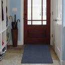 Notrax Indoor Entrance Mat, 4 ft L, 3 ft W, 3/8 in Thick, Rectangle, Charcoal - 161S0034CH