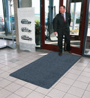 Notrax Indoor Entrance Mat, 4 ft L, 3 ft W, 3/8 in Thick, Rectangle, Charcoal - 161S0034CH