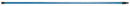Tough Guy Blue Threaded Fiberglass Color Coded Handle, Length 60" - 1VAJ4