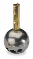 Delta Ball Valve, Fits Brand Delta, Stainless Steel, Plastic, Rubber, Stainless Steel, Zinc Finish - RP212