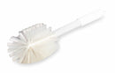 Tough Guy 12 inL Polyester Short Handle Bottle Brush, White - 1YTN5