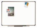 Quartet Gloss-Finish Porcelain Dry Erase Board, Wall Mounted, 36"H x 48"W, White - P564T