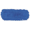 Rubbermaid Twisted Loop Blend Dust Mop, Synthetic, 24 X 5, Blue, Dozen - RCPJ353DZ