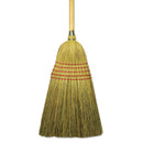 Boardwalk Corn/Fiber Lobby Brooms, 53.5", Natural, 6/Carton - BWKBR10004