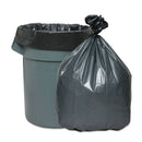 Platinum Plus Can Liners, 60 Gal, 1.55 Mil, 39" X 56", Gray, 25/Carton - WBIPLA5525