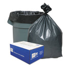 Platinum Plus Can Liners, 45 Gal, 1.55 Mil, 39" X 46", Gray, 50/Carton - WBIPLA4870