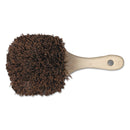 Boardwalk Utility Brush, Palmyra Bristle, Plastic, 8 1/2", Tan Handle - BWK4108