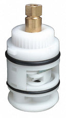 Brasscraft Hot/Cold Cartridge, Fits Brand Valley, Brass, Plastic, White Finish - SL1238X B
