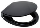 Toto Round, Standard Toilet Seat Type, Closed Front Type, Includes Cover Yes, Black - SS113