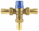 Cash Acme 3/4 in NPT Inlet Type Thermostatic Mixing Valve, Bronze - HG110D