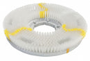 Carlisle 12" Round Carpet Cleaning Rotary Brush for 14" Machine Size, White - 361200HG