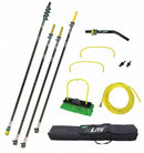 Unger Water Fed Pole Kit, Nylon bristles, 55' L - NLKU3