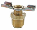 Parker MNPT Drain Cock, 150 psi, 1 inH x 1/4" Pipe Size - DC604-4