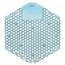 Fresh Products Wave 3D Urinal Deodorizer Screen, Blue, Ocean Mist Fragrance, 60 Screens/Carton - FRS3WDS60OMI