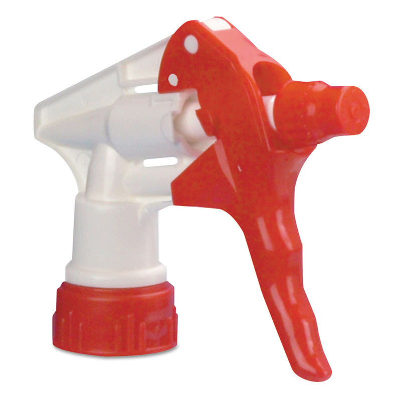 Boardwalk Trigger Sprayer 250 For 16-24 Oz Bottles, Red/White, 8"Tube, 24/Carton - BWK09227