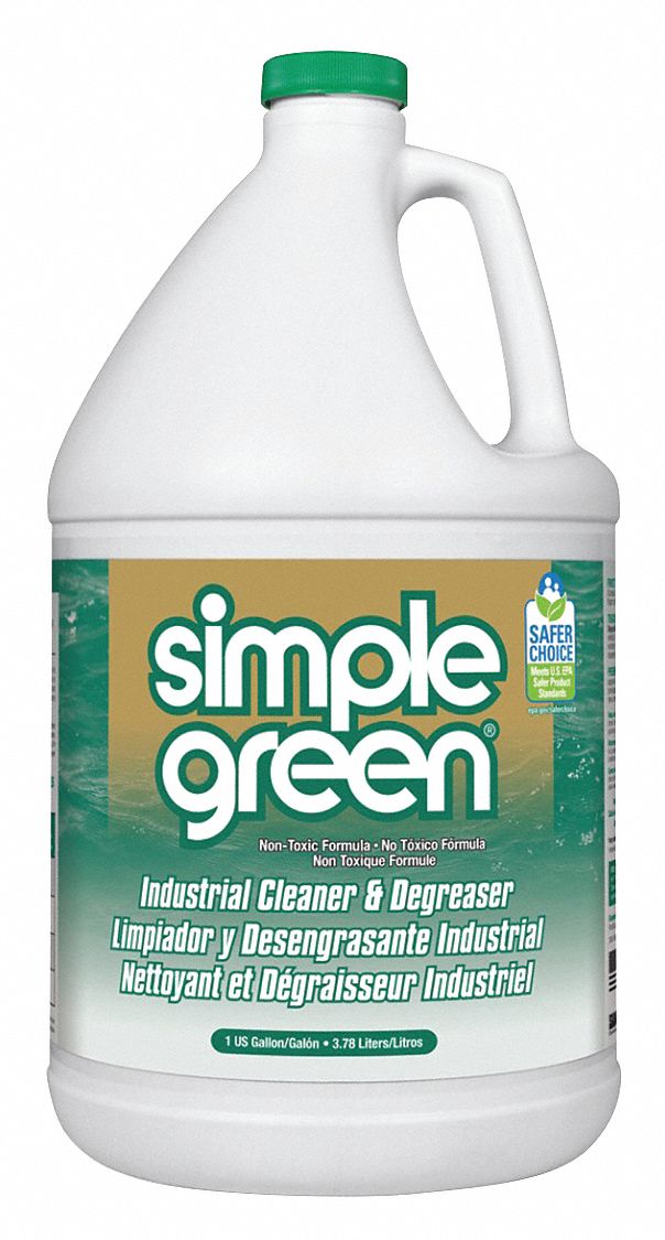 Simple Green Cleaner/Degreaser, 1 gal Cleaner Container Size, Jug Cleaner Container Type, Sassafrass Fragrance - 2710200613005