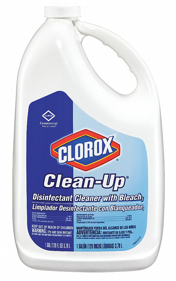 Clorox Disinfectant Cleaner, 128 oz. Cleaner Container Size, Jug Cleaner Container Type - 35420