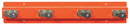 Tough Guy Safety Orange Stainless Steel Mop and Broom Holder, 1 EA - 22N325