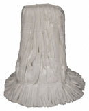 Tough Guy Quick Change, Side-Gate Rayon Strip Wet Mop Head, White - 22VA21