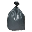Platinum Plus Can Liners, 33 Gal, 1.35 Mil, 33" X 40", Gray, 100/Carton - WBIPLA4070