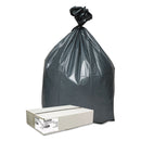 Platinum Plus Can Liners, 33 Gal, 1.35 Mil, 33" X 40", Gray, 50/Carton - WBIPLA3350