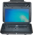 Pelican ABS Hardback Laptop Case for 15 in Laptops, Black - 1095