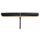 Rubbermaid Tampico-Bristle Medium Floor Sweep, 36" Brush, 3" Bristles, Black - RCP9B13BLAEA