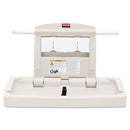 Rubbermaid Sturdy Station 2 Baby Changing Table, 33.5 X 21.5, Platinum - RCP781888