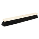 Boardwalk Floor Brush Head, 2 1/2" Black Tampico Fiber, 24" - BWK20224