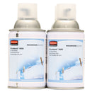 Rubbermaid Tc Microburst 9000 Air Freshener Refill, Linen Fresh, 5.3 Oz Aerosol, 4/Carton - RCP4012441